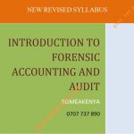 Introduction to Forensic Accounting and Audit notes