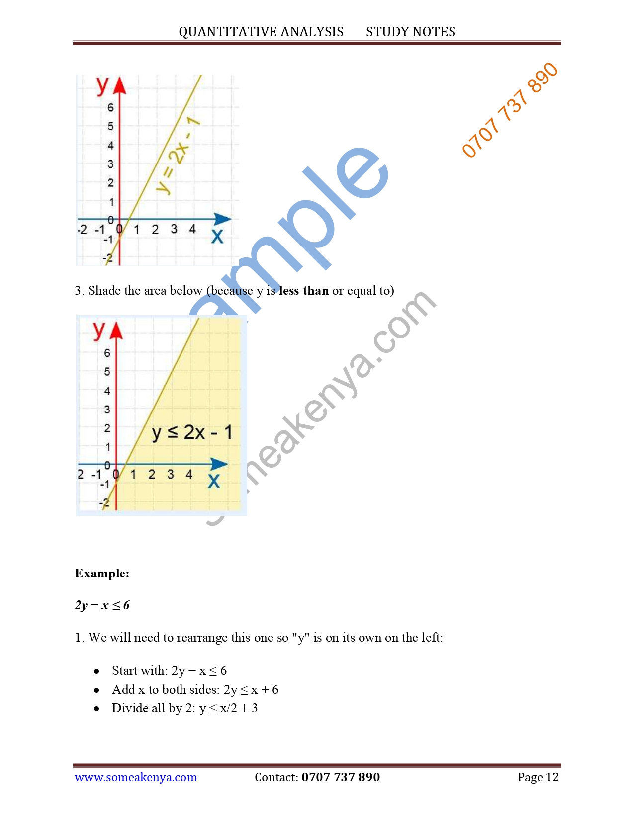 Quantitative Analysis Qa New Revised Cpa Cifa Kasneb Notes Kasneb