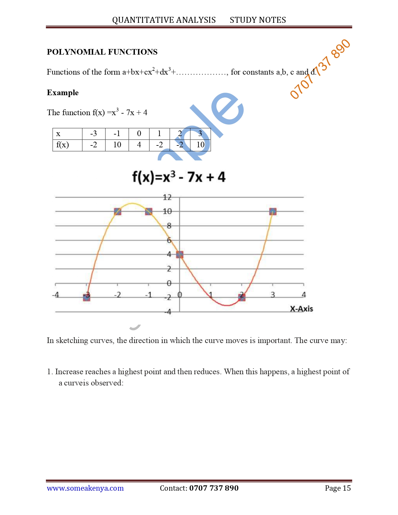 Quantitative Analysis (QA) new Revised CPA CIFA KASNEB notes